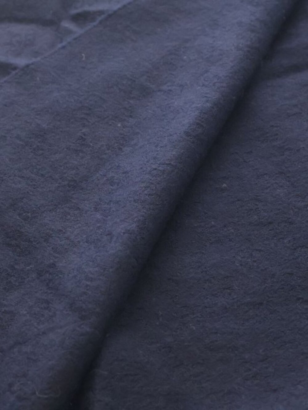 Gucci GG Pattern Cashmere Muffler Navy Scarf - Picture 5 of 6